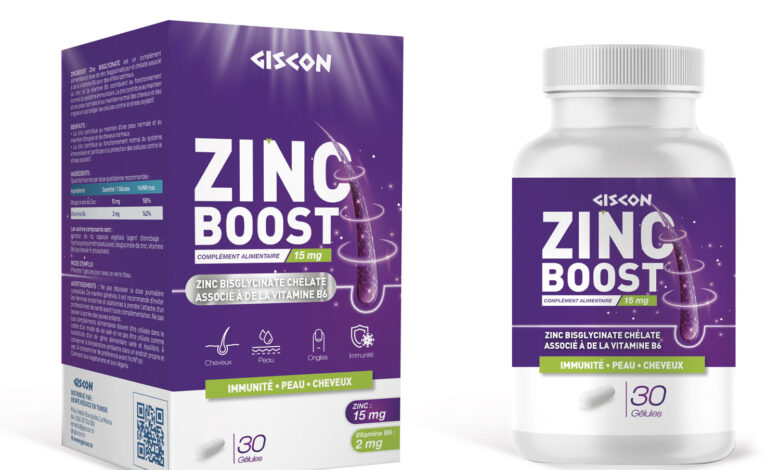 Zinc Boost Zinc Bisglycinate 30 gélules